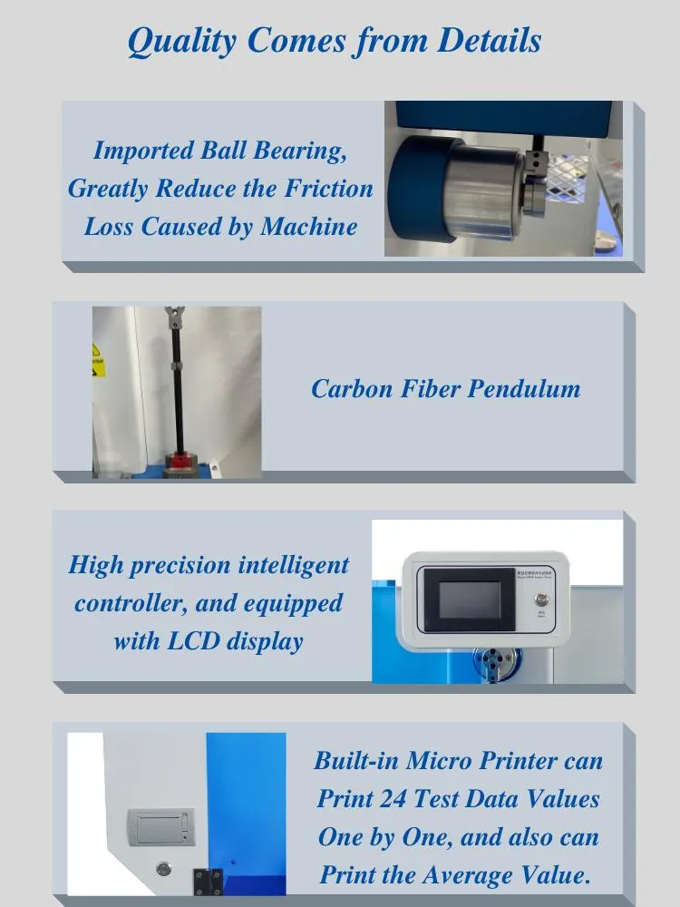 Industrial Digital Charpy Impact Test Machine For Plastic And Rubber 2