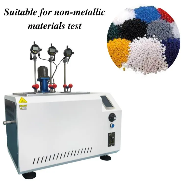 Thermoplastic Testing Equipment Vicat Testing Machine Softening Point Temperature Testers 2