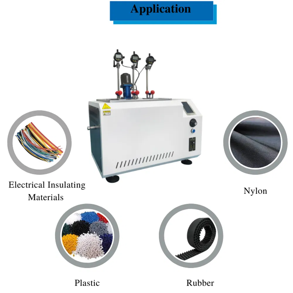 Thermoplastic Testing Equipment Vicat Testing Machine Softening Point Temperature Testers 1