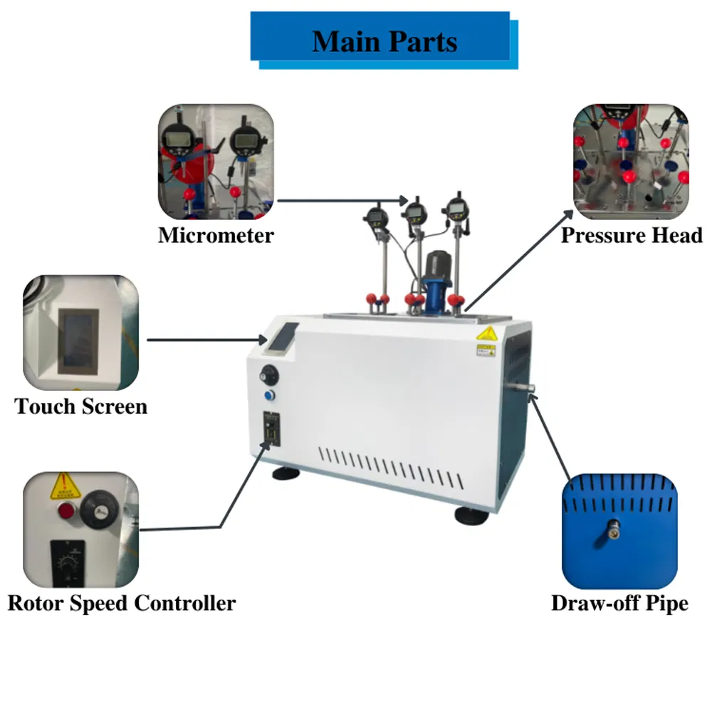 Thermoplastic Testing Equipment Vicat Testing Machine Softening Point Temperature Testers 0