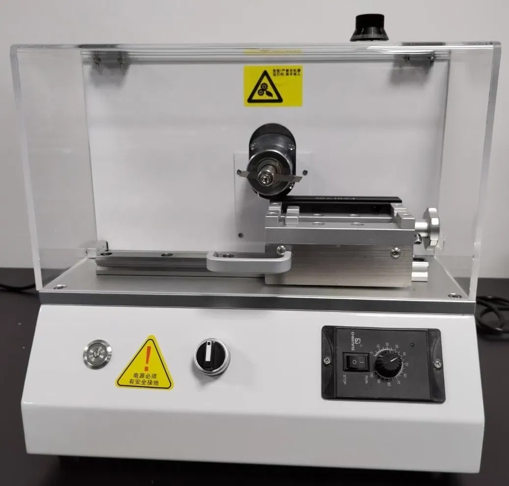 Woodworking Power Sample V Notch Cutter Machine For Plastic Testing 0