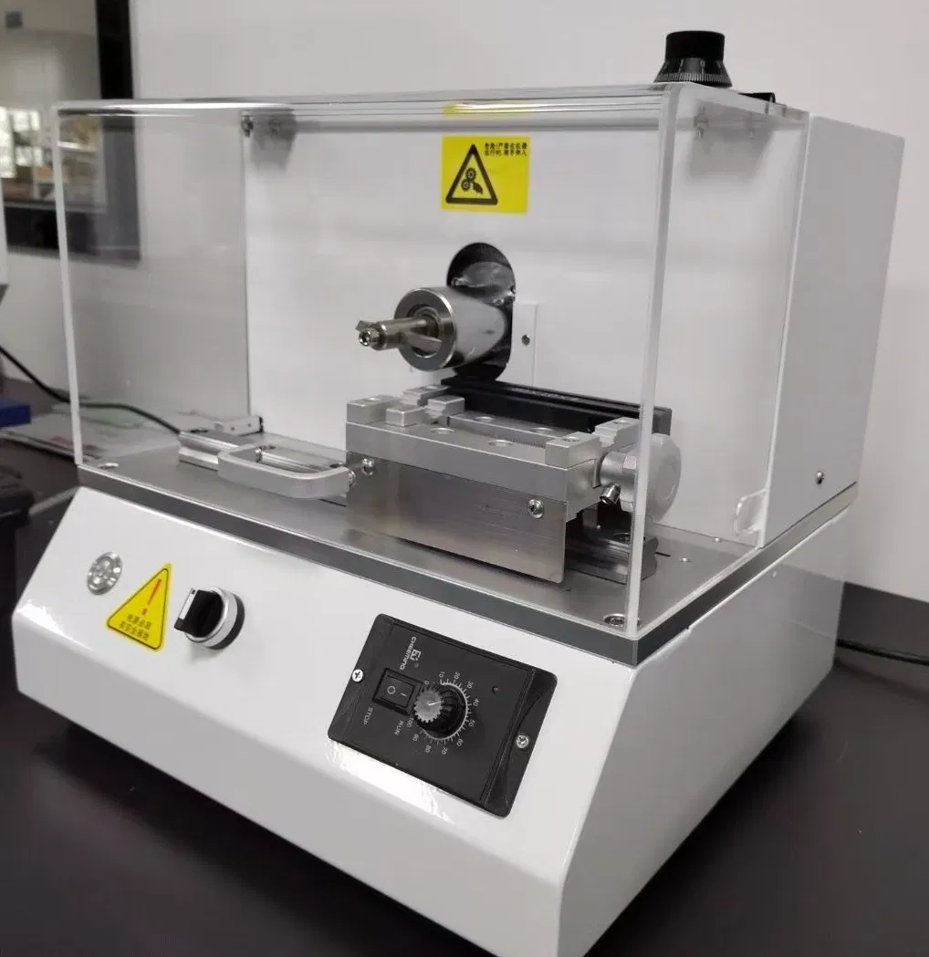 Woodworking Power Sample V Notch Cutter Machine For Plastic Testing 1