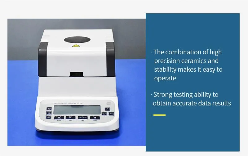 Groundnut Grain Rapid Halogen Moisture Tester Analyser For Lab 0