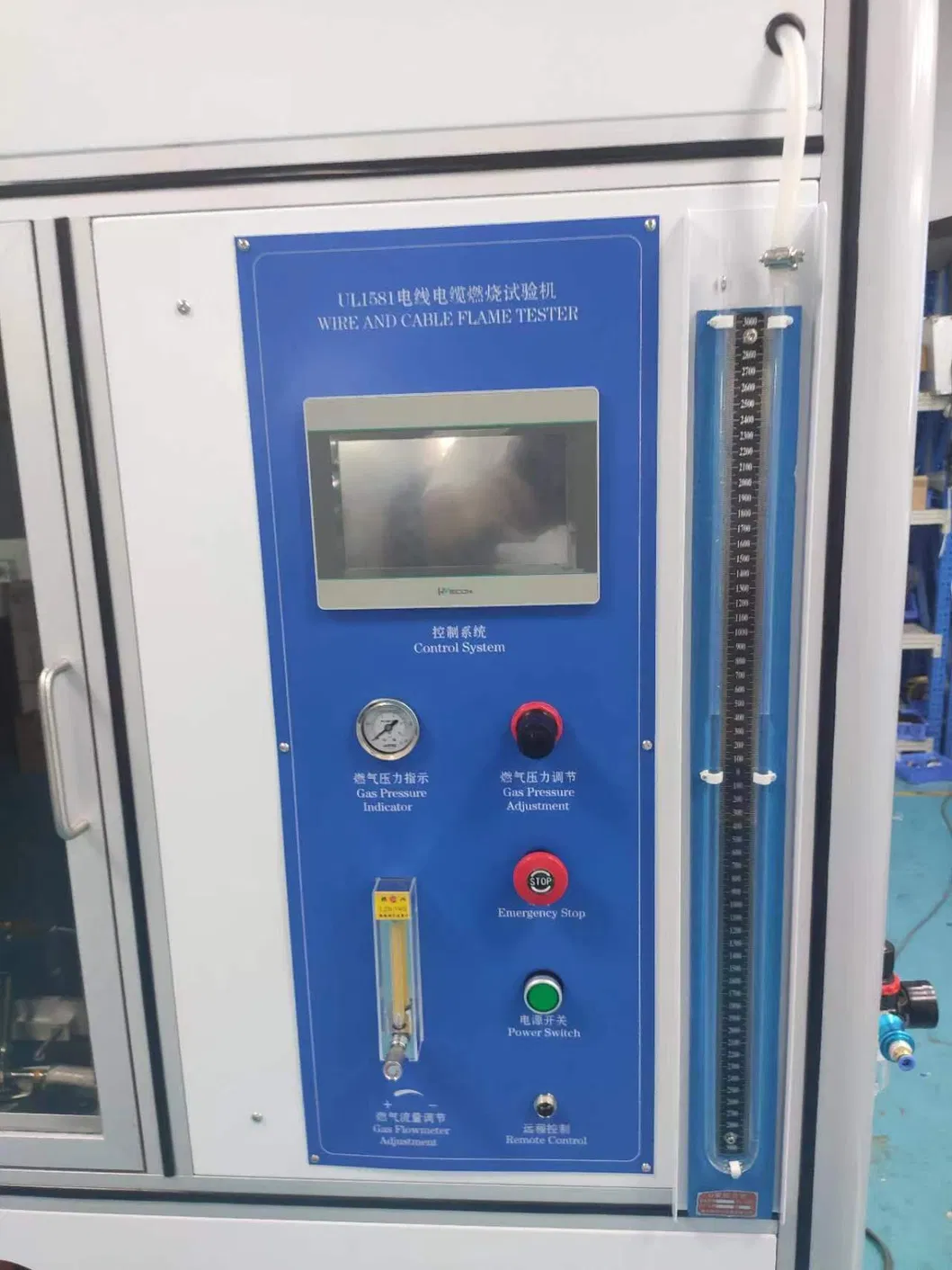UL 1581 Wire And Cable Flame Test Chamber Leakage Test Machine 0