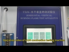 Ul94 Horizontal And Vertical Flame Resistance Testing Machine