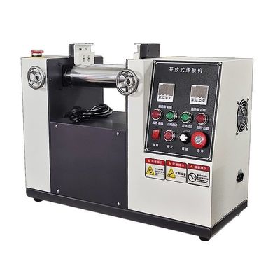 Electronic Heat Rubber Mixing Equipment 50 60HRC Roller Hardness