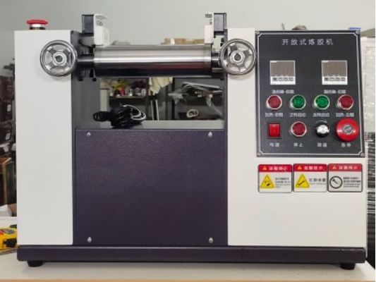 Laboratory Two Roll Mill Machine For Rubber Mixing For Industry Test