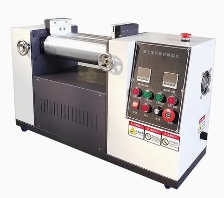 Roller Hardness And Milling Capabilities Two Roll Open Rubber Mixing Machine
