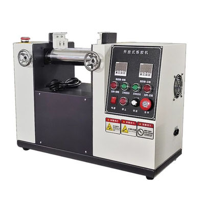 Factory Price Open Mill Rubber Mix Machine with 50 ~ 60HRC Roller Hardness and 750*380*600mm Specification for 300sets/Month Production