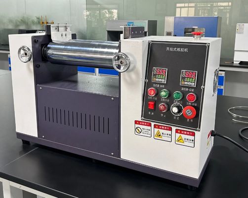 Small Manual Control Open Rubber Mixing Machine with 300sets/Month Production Capacity
